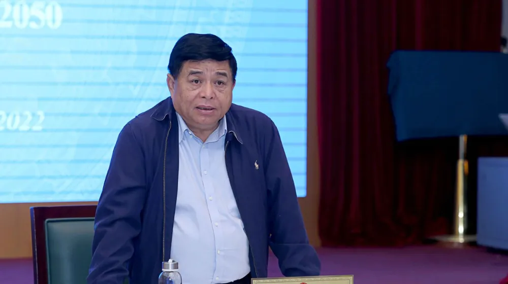 Bộ trưởng Bộ KH&amp;ĐT Nguyễn Chí Dũng, Chủ tịch Hội đồng thẩm định quy hoạch tỉnh. Ảnh: MPI