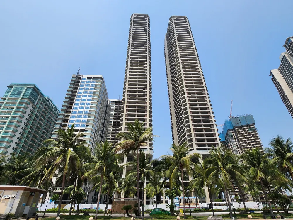 Dự án Tháp CT1&amp;CT2 - Đà Nẵng Times Square do Công ty cổ phần Kim Long Nam làm chủ đầu tư. Ảnh: TẤN VIỆT