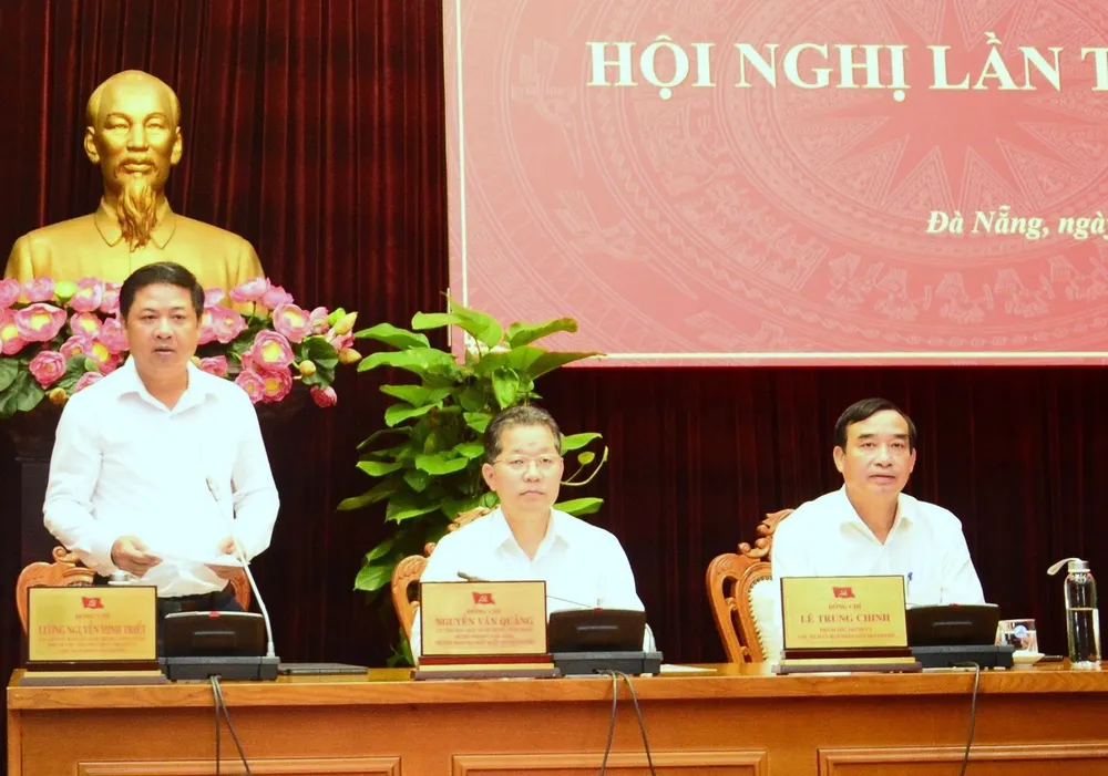 Hội nghị Thành ủy Đà Nẵng lần thứ 11. Ảnh: TH Hội nghị Thành ủy Đà Nẵng lần thứ 11. Ảnh: TH