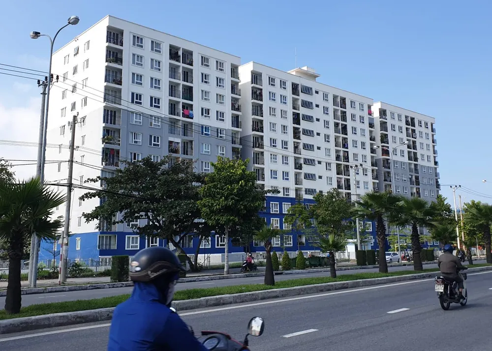 Chung cư An Trung 2 tại quận Sơn Trà, Đà Nẵng. Ảnh: TẤN VIỆT