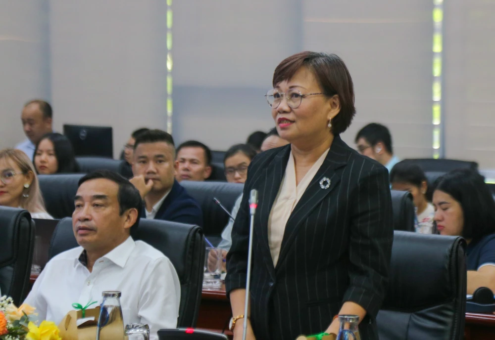 Bà Huỳnh Liên Phương, Giám đốc IPA Đà Nẵng. Ảnh: TẤN VIỆT