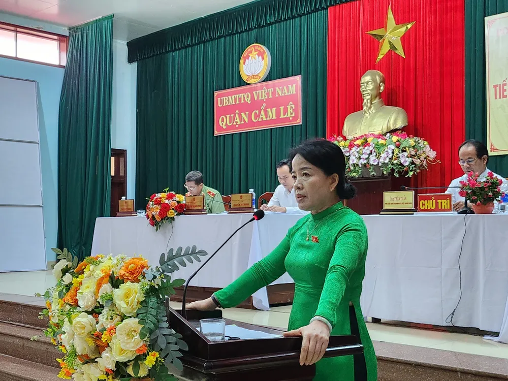 Bà Nguyễn Thị Kim Thúy, Phó Chủ nhiệm Ủy ban Xã hội của Quốc hội, thành viên đoàn ĐBQH đơn vị TP Đà Nẵng. Ảnh: TẤN VIỆT Bà Nguyễn Thị Kim Thúy, Phó Chủ nhiệm Ủy ban Xã hội của Quốc hội, thành viên đoàn ĐBQH đơn vị TP Đà Nẵng. Ảnh: TẤN VIỆT
