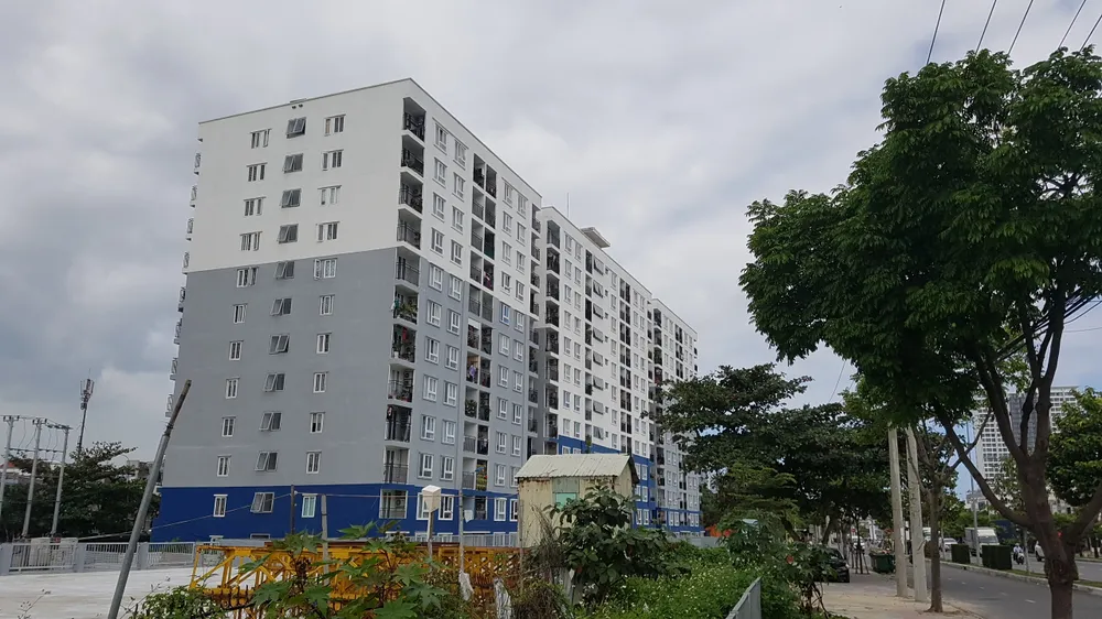 Dự án chung cư cho người có thu nhập thấp tại khu dân cư An Trung 2, Đà Nẵng. Ảnh: TẤN VIỆT