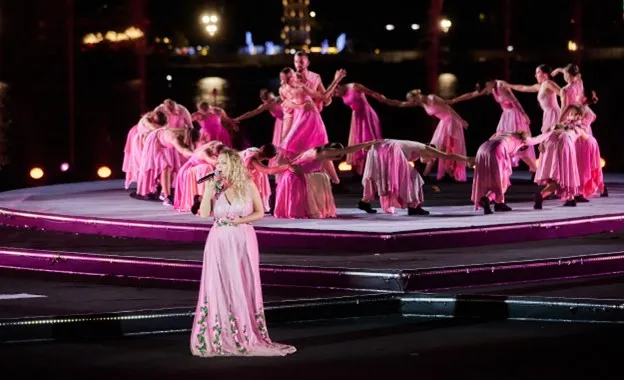 Vũ đoàn Bà Nà Hills tổng duyệt. Ảnh: SG Vũ đoàn Bà Nà Hills tổng duyệt. Ảnh: SG