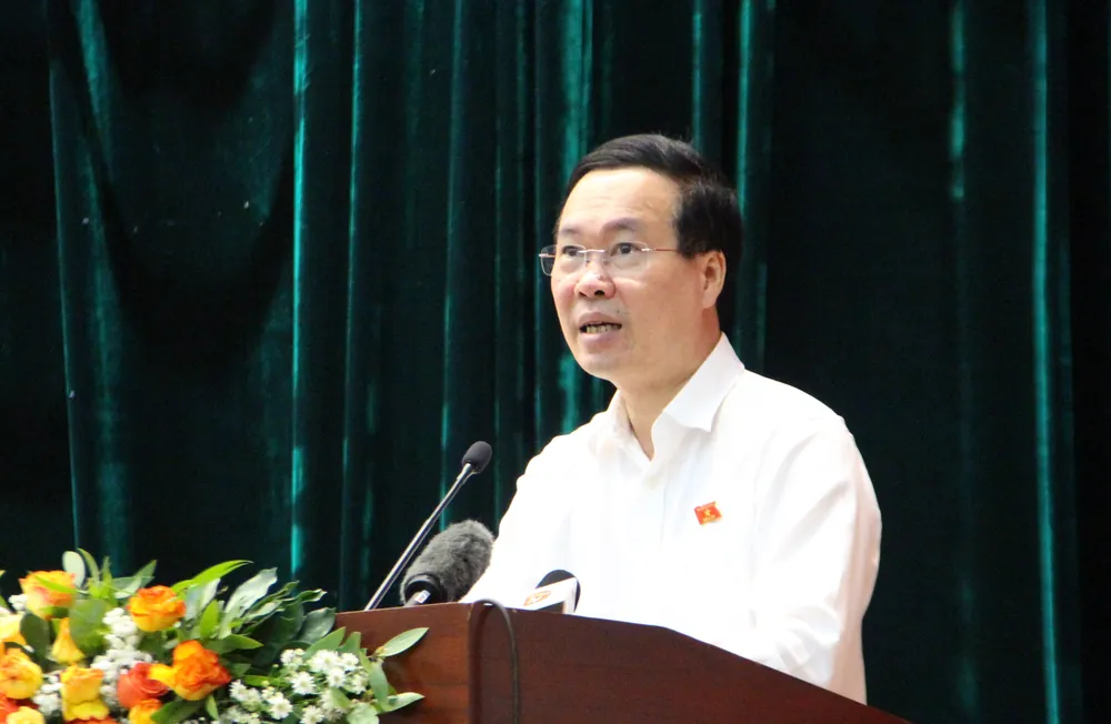 Chủ tịch nước Võ Văn Thưởng. Ảnh: TẤN VIỆT