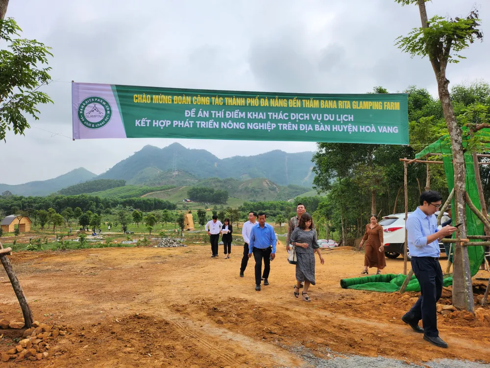 Huyện Hòa Vang được Đà Nẵng cho phép thí điểm 15 mô hình kinh doanh du lịch trên đất nông nghiệp. Ảnh: TẤN VIỆT