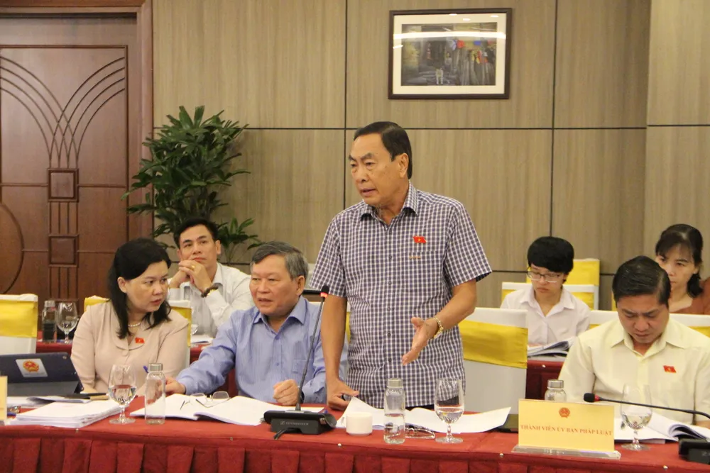 Ông Phạm Văn Hòa, Phó Chủ tịch Hội Luật gia tỉnh Đồng Tháp. Ảnh: TẤN VIỆT