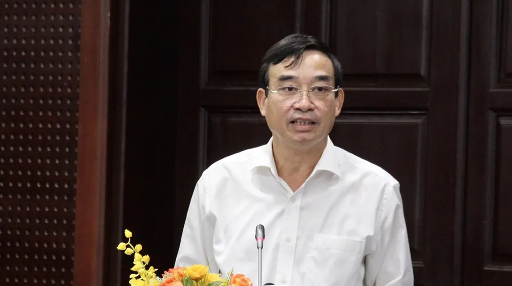 Chủ tịch UBND TP Đà Nẵng Lê Trung Chinh. Ảnh: TẤN VIỆT đà nẵng vi mạch bán dẫn