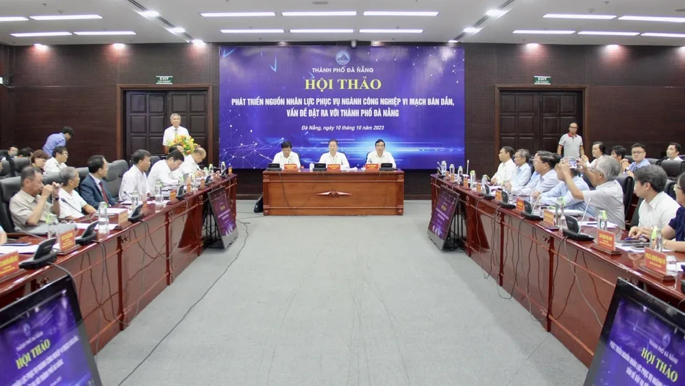 Đà Nẵng có nhiều cơ hội trở thành trung tâm vi mạch bán dẫn của Việt Nam và thế giới. Ảnh: TẤN VIỆT đà nẵng vi mạch bán dẫn