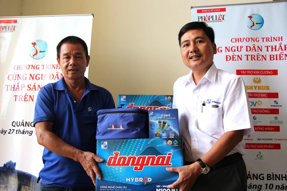 chương trình ngư dân quảng bình đèn trên biển