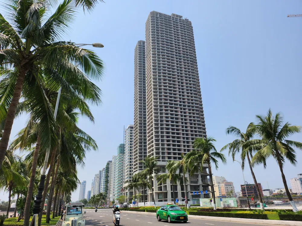 Dự án Đà Nẵng Times Square, quận Sơn Trà, Đà Nẵng. Ảnh: TẤN VIỆT chuyen-condotel-thanh-chung-cu-da-nang-1.jpg