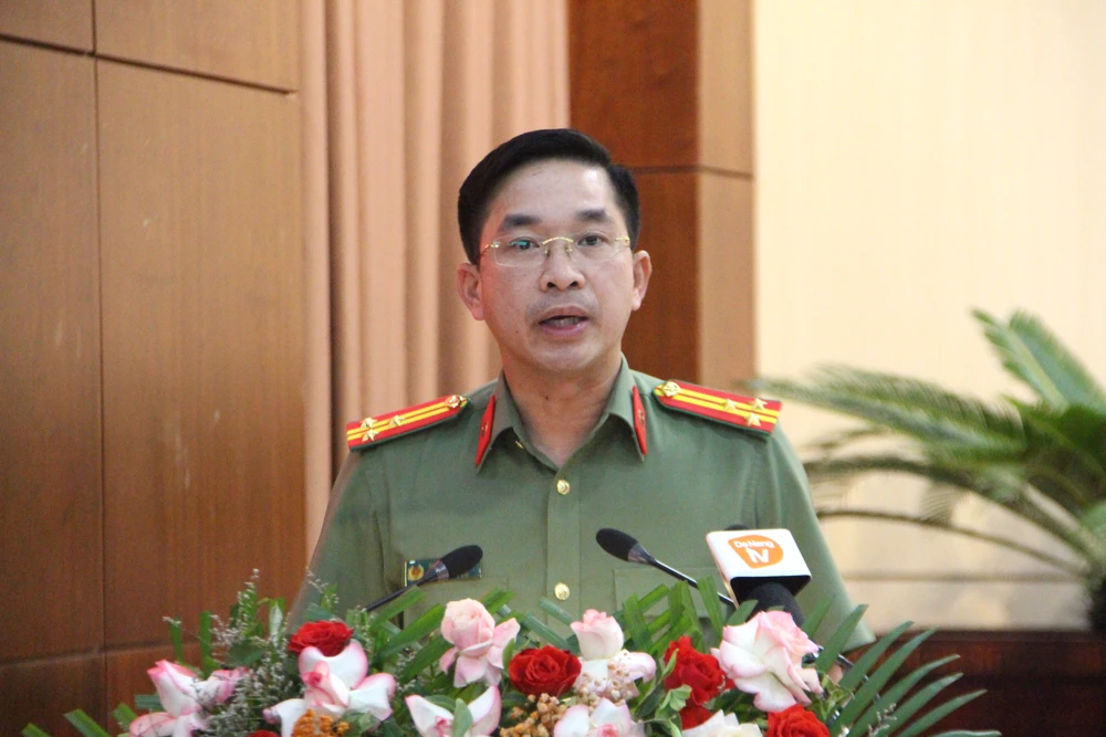 Thượng tá Nguyễn Đại Đồng, Phó Giám đốc Công an TP Đà Nẵng. Ảnh: TẤN VIỆT bao-ve-dan-pho-dan-phong-da-nang-1.JPG