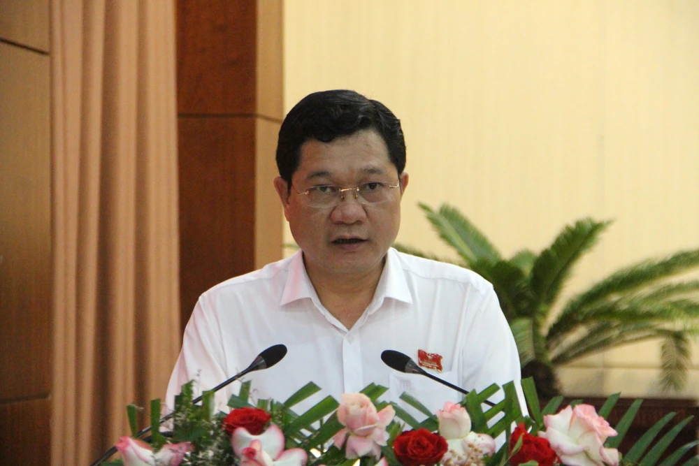 Phó Chủ tịch Thường trực phụ trách HĐND TP Đà Nẵng Trần Phước Sơn. Ảnh: TẤN VIỆT bao-ve-dan-pho-dan-phong-da-nang-2.JPG
