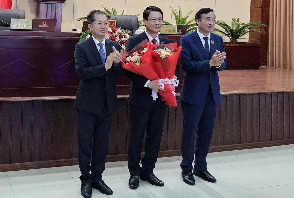 Ông Ngô Xuân Thắng được bầu giữ chức Chủ tịch HĐND TP Đà Nẵng. Ảnh: TẤN VIỆT ông ngô xuân thắng đà nẵng