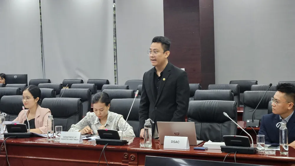 Ông Lê Hoàng Phúc, Giám đốc Trung tâm Nghiên cứu, đào tạo thiết kế vi mạch và trí tuệ nhân tạo Đà Nẵng. Ảnh: TẤN VIỆT co-che-chinh-sach-dac-thu-da-nang.jpg