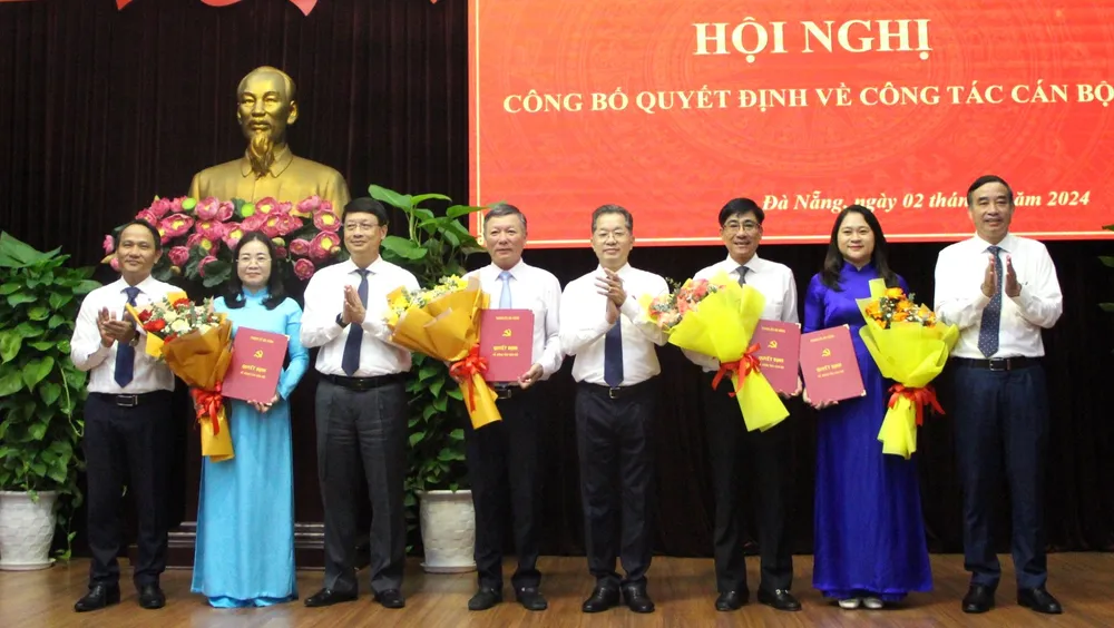 Ban Thường vụ Thành ủy Đà Nẵng quyết định điều động, bổ nhiệm nhiều vị trí cán bộ chủ chốt. Ảnh: PV thành ủy đà nẵng