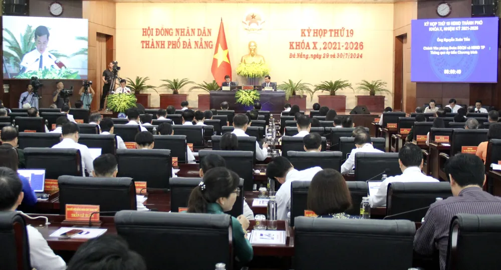 Kỳ họp sẽ diễn ra trong 1,5 ngày, bế mạc trưa 30-7. Ảnh: TẤN VIỆT du-lich-da-nang-hdnd.jpg