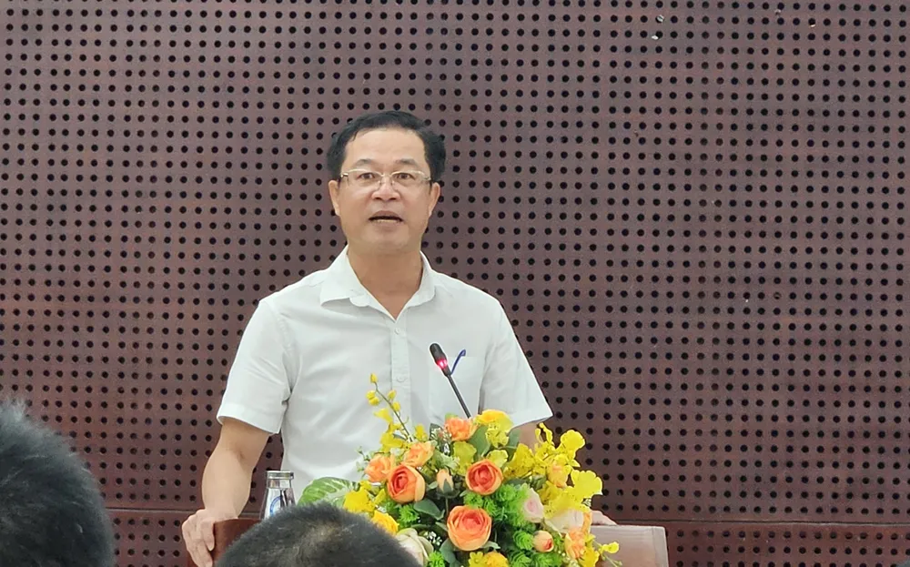 Phó Giám đốc Sở TN&MT Đà Nẵng Võ Nguyên Chương. Ảnh: TẤN VIỆT tháo gỡ vướng mắc đất đai đà nẵng
