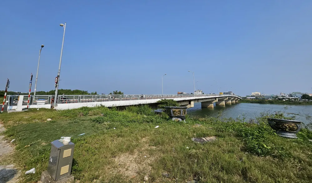 Cầu Hòa Xuân hiện nay. Ảnh: TẤN VIỆT cầu hòa xuân đà nẵng