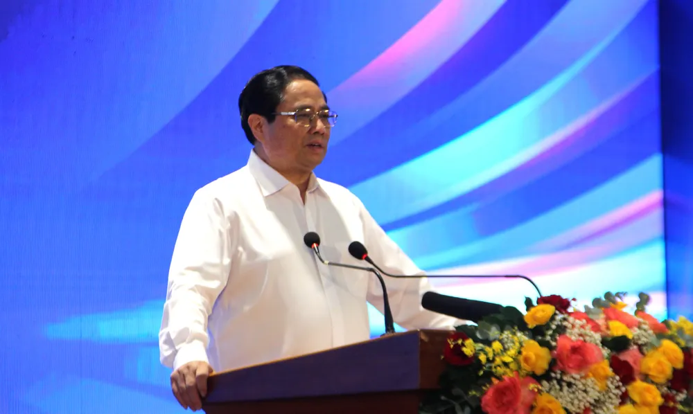 Thủ tướng Phạm Minh Chính. Ảnh: TẤN VIỆT nghi-quyet-136-2024-da-nang-3.jpg