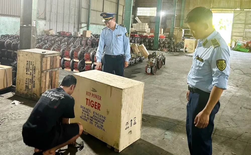 nhập khẩu hàng hóa xâm phạm quyền đối với nhãn hiệu HTP đà nẵng