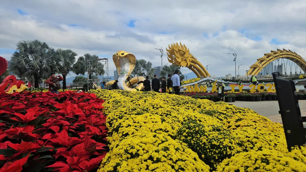 linh vật rắn tại đà nẵng