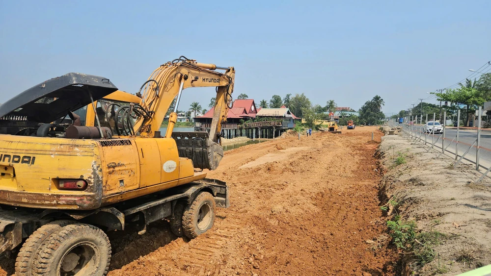 Dự án nâng cấp, mở rộng Quốc lộ 14B qua Đà Nẵng. Ảnh: TẤN VIỆT quốc lộ 14b