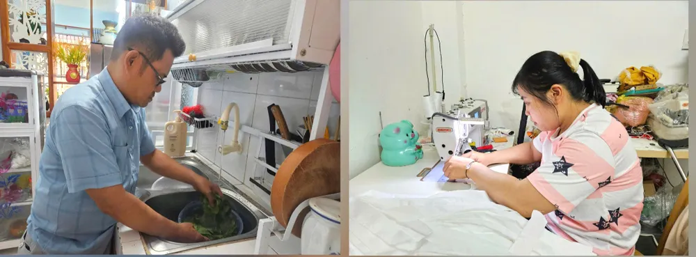 Những hộ dân nghèo tại Đà Nẵng được chính quyền TP trao mái ấm an cư. Ảnh: TẤN VIỆT chạm tới từng phận người