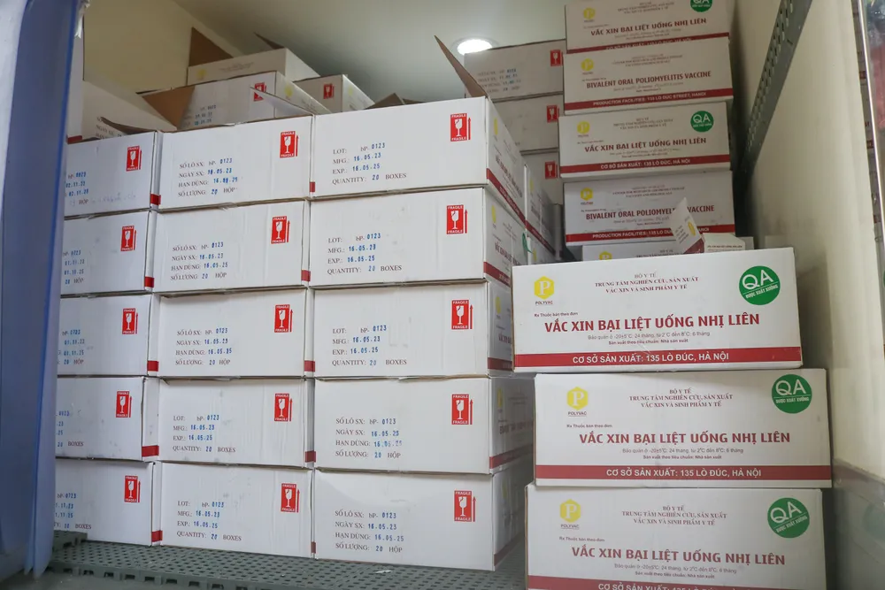 Viện Vệ sinh dịch tễ Trung ương cho biết đã kịp thời cung ứng 10 loại vaccine cho tiêm chủng mở rộng