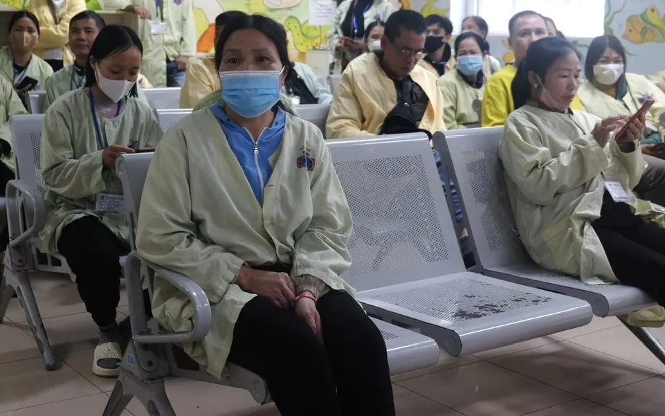 Người dân điều trị nội trú tại Bệnh viện K. Ảnh: TT ung thư cổ tử cung.jpg