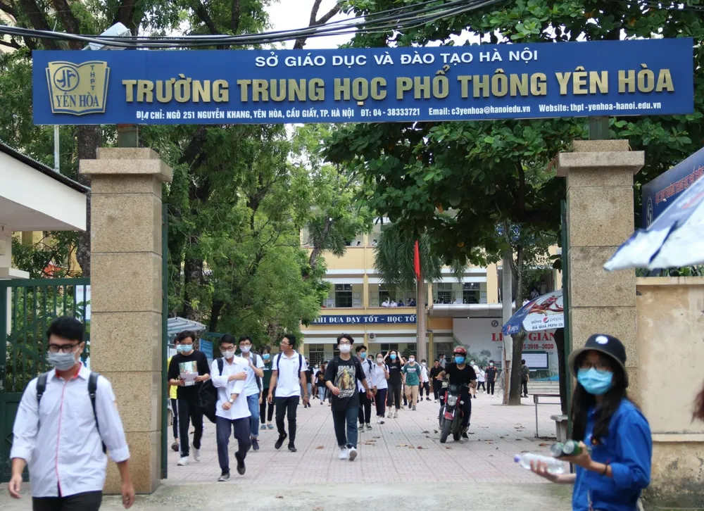 Trường THPT Yên Hòa có chỉ tiêu tuyển sinh lớp 10 năm 2024 cao nhất Hà Nội. Chỉ tiêu tuyển sinh lớp 10 năm 2024 Hà Nội.jpg