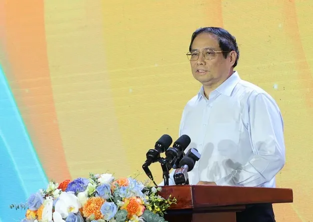 Thủ tướng Phạm Minh Chính. Ảnh: TRẦN MINH Thủ tướng Phạm Minh Chính đăng ký hiến mô.png