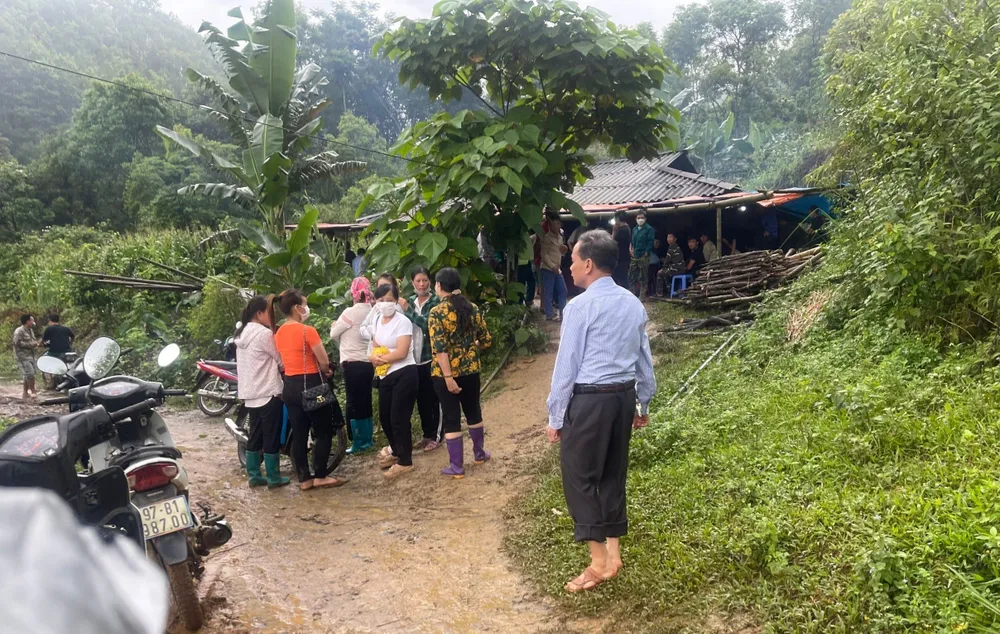 Nơi ở của gia đình bà Đ. tại huyện Ba Ảnh: Sở Y tế Bắc Kạn ngộ độc ở Bắc Kạn.jpeg