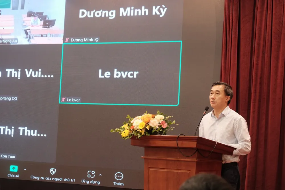 Thứ trưởng Bộ Y tế Trần Văn Thuấn. Ảnh: TT vận động hiến mô tạng 0.jpg