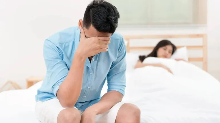 Yếu sinh lý và xuất tinh sớm là hai hiện tượng rối loạn sinh lý thường gặp ở nam giới. (Ảnh minh họa) xuất tinh sớm.jpg