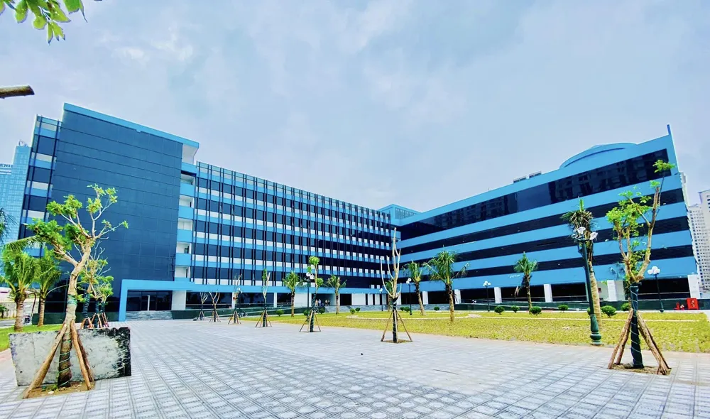 Ngày mai 9-10, Bệnh viện Nhi Hà Nội chính thức được khánh thành và gắn biển. Ảnh: BVCC Bệnh viện Nhi Hà Nội 2.jpg