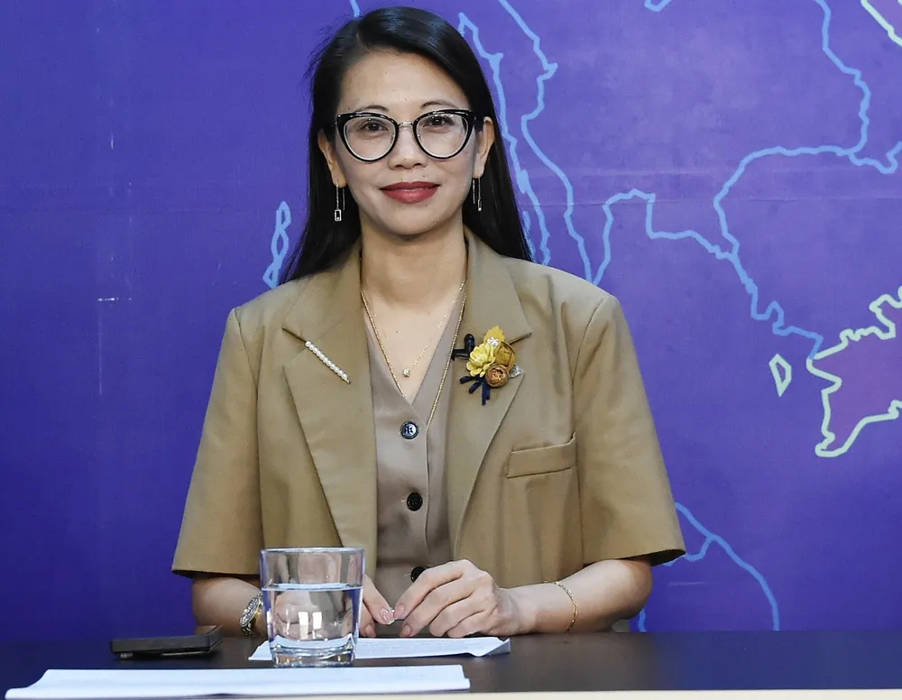PGS.TS Lưu Bích Ngọc, Chánh Văn phòng Hội đồng quốc gia Giáo dục và Phát triển nhân lực. Ảnh: VGP/DƯƠNG TUẤN tự chủ đại học 2.jpg