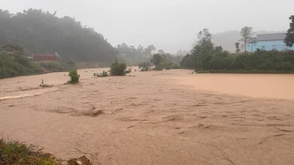 mưa lớn tại điện biên