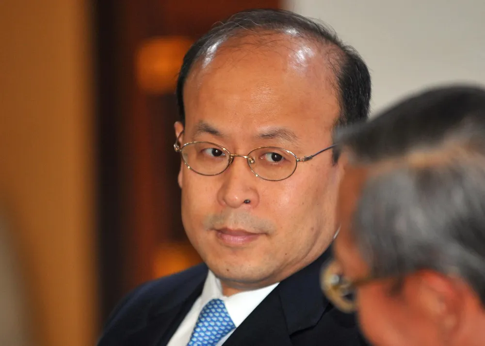 Đại sứ Trung Quốc tại Úc, ông Tiếu Thiên. Ảnh: Dasril Roszandi/NURPHOTO/GETTY IMAGES Đại sứ Trung Quốc tại Úc, ông Tiếu Thiên. Ảnh: Dasril Roszandi/NURPHOTO/GETTY IMAGES