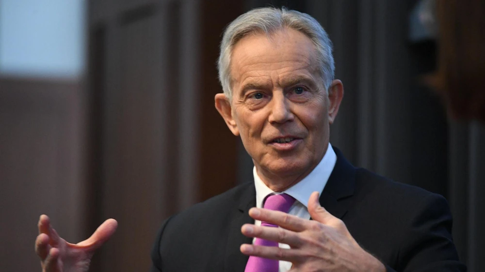 Cựu Thủ tướng Anh Tony Blair. Ảnh: PA