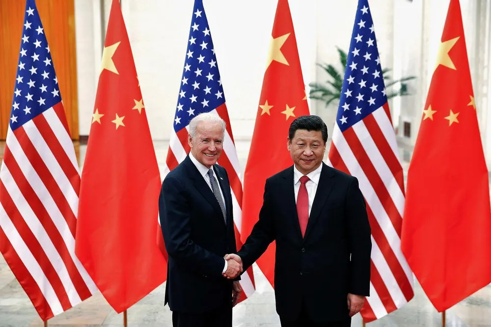 Chủ tịch Tập Cận Bình và Tổng thống Joe Biden sắp gặp mặt trực tiếp vào tháng 11. Ảnh: Lintao Zhang/POOL/REUTERS