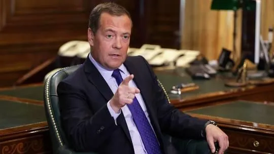 Cựu Tổng thống Nga Dmitry Medvedev. Ảnh: Ekaterina Shtukina/SPUTNIK