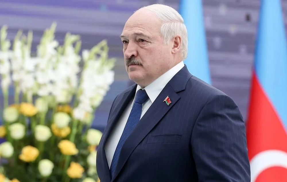 Tổng thống Alexander Lukashenko. Ảnh: Valery Sharifulin/TASS