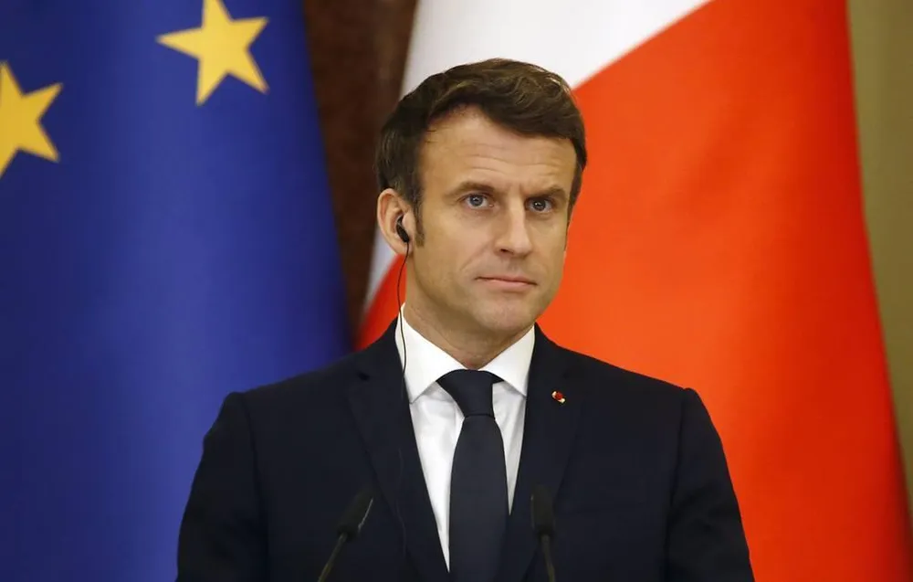 Tổng thống Pháp Emmanuel Macron. Ảnh: Irina Yakovleva/TASS