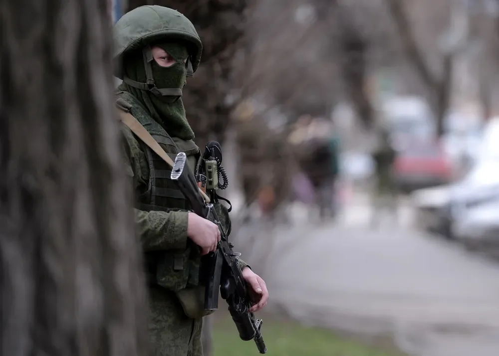 Nga bắn chết một binh sĩ đào ngũ khi đang tham gia chiến dịch quân sự ở Ukraine. Ảnh: Filippo Monteforte/AFP/GETTY IMAGES