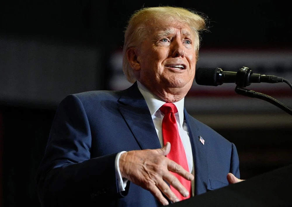 Cựu Tổng thống Mỹ Donald Trump. Ảnh: Gaelen Morse/REUTERS