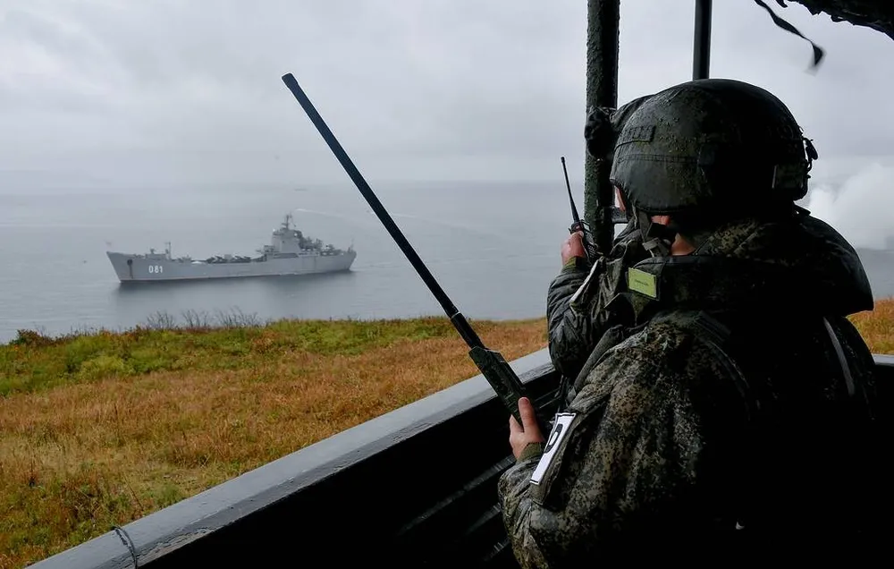 Nga đặt Hạm đội Thái Bình Dương của Nga trong tình trạng báo cao nhằm kiểm tra năng lực sẵn sàng chiến đấu của quân đội nước này. Ảnh: Yuri Smityuk/TASS Nga đặt Hạm đội Thái Bình Dương của Nga trong tình trạng báo cao nhằm kiểm tra năng lực sẵn sàng chiến đấu của quân đội nước này. Ảnh: Yuri Smityuk/TASS