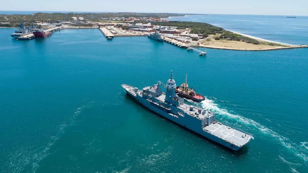 Căn cứ hải quân HMAS Stirling nằm tại Tây Úc. Ảnh: BỘ QUỐC PHÒNG ÚC Căn cứ hải quân HMAS Stirling nằm tại Tây Úc. Ảnh: BỘ QUỐC PHÒNG ÚC