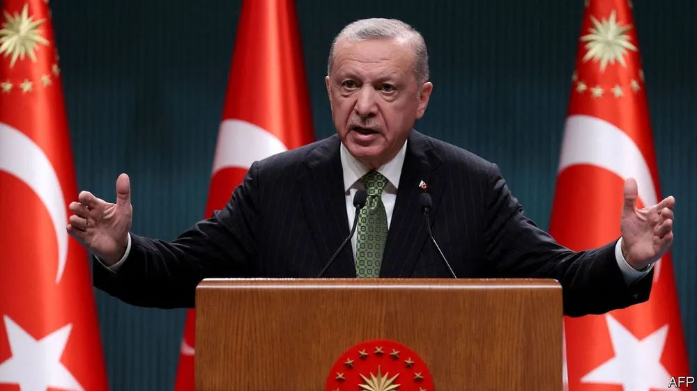 Tổng thống Thổ Nhĩ Kỳ Recep Tayyip Erdogan. Ảnh: AFP 20220611_EUP503.jpg