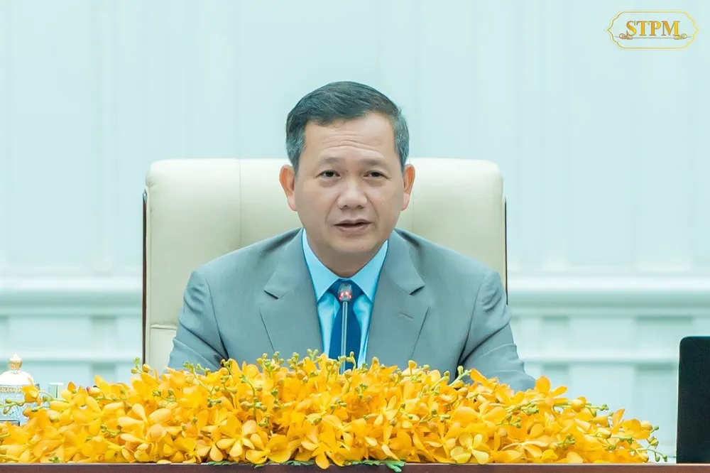 Thủ tướng Campuchia Hun Manet. Ảnh: TWITTER F6b7qcIaIAAU_hx.jpg
